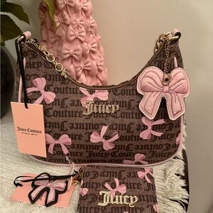 Juicy couture simply sweet coho bag and wallet set